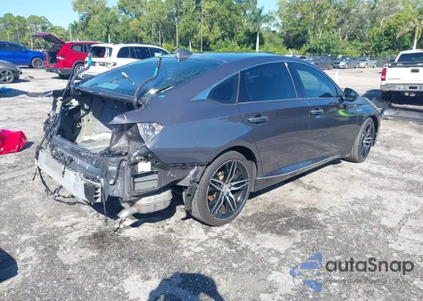 2021 Honda Accord Hybrid Touring from USA, damaged, VIN 1HGCV3F90MA013726